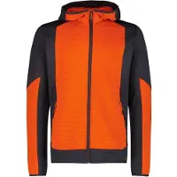 CMP - Jacket with Fix Hood - Forro polar size 46, rojo