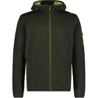 CMP - Jacket Fix Hood with Sleeve Pocket - Forro polar size 58, oliva