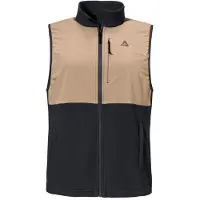 Schöffel - Women's Fleece Vest Style Ash - Forro polar size 46, negro/beige