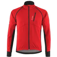 Löffler - Bike Zip-Off Jacket San Remo Airblocc Light - Chaqueta de ciclismo size 56, rojo