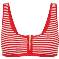 Seafolly - Clubhouse Slide Tri - Parte superior de bikini size 44, fucsia