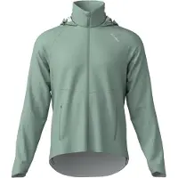 Löffler - Jacket with Hood Comfort Fit WPM Pocket - Chaqueta de ciclismo size 60, turquesa