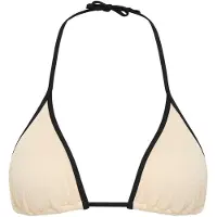 Seafolly - Women's Beach Bound Slide Tri - Parte superior de bikini size 44, negro