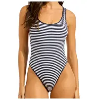 Seafolly - Clubhouse Retro One Piece - Traje de baño size 40, gris