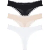 Dorina Tanga beige / negro / blanco