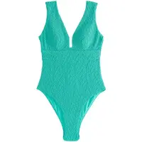 Next Bañador moldeador verde claro