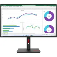 Lenovo Monitor QHD ThinkVision T32h-30 de 31,5 USB-C Docking - 63D3GAT1EU