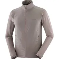 Salomon - Forros polares - Sntial Lightwarm Hybrid M Iron - Talla M - Beige