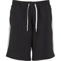 Urban Classics Bermudas negro / blanco