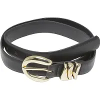 Urban Classics Cinturón oro / negro