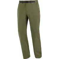 Salomon - Ropa de senderismo - Wayfarer Pants 2.0 M Grape Leaf de Softshell - Talla L - Verde