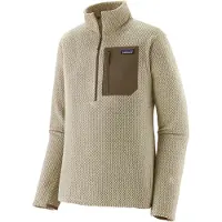 Patagonia - Forros polares - M's R1 Air Zip Neck Pelican - Talla XL - Beige