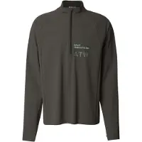 Halo - Air Half Zip Shirt - Camiseta de manga larga size XXL, negro