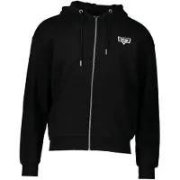 Bucketz Sudadera con cremallera deportiva negro