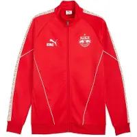 Puma Chaqueta deportiva rojo / blanco