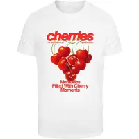 Mister tee Camiseta 'Cherry Moments' verde / rojo / blanco