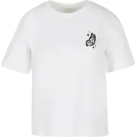 Miss Tee Camiseta 'Wildest Dreams' negro / blanco