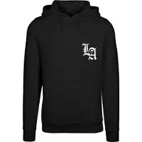 Mister tee Sudadera 'Los Angeles' negro / blanco