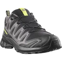 Salomon - Zapatillas de trail - XA Pro 3D V9 GTX Black/Dark Gull Gray - Talla 42 2/3 - Gris