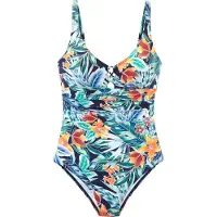 Sunseeker Traje de baño marino / menta / naranja oscuro / arándano