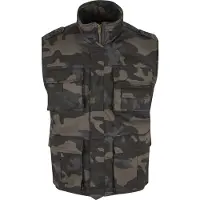 Brandit Chaleco 'Ranger' marrón claro / gris / pino