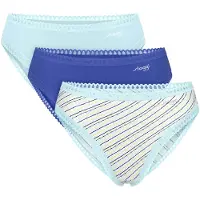 Sloggi Braga 'GO Crush' azul / amarillo / menta / blanco