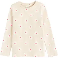 Cool Club Camiseta beige / rosa / blanco