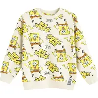 Cool Club Sudadera 'SPONGEBOB' beige / marrón / amarillo / blanco