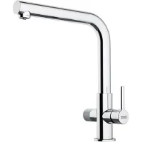 Franke LINA CLEAR WATER, 2.0 litros, Estándar, Cromo, Latón, Grifo monomando, Autocerrado, Conexión de 3/8"