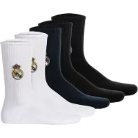 Real Madrid Calcetines negro / blanco