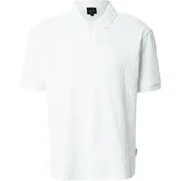 Armani Exchange para hombre. XM002346AF10337U0009 Polo Off beife (L), Beige, Casual, Algodón, Clásico, Manga corta,