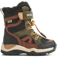 Wheat Botas de nieve 'Dixie Tex' marrón rojizo / verde / negro