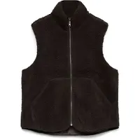 Vero Moda Chaleco 'VMJosefine' marrón oscuro