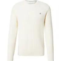 Gant Waffle Knit Sweater Cream Talla: XXL | Jerséis Outlet | Hombre | Blanco