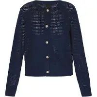 Dreimaster Klassik Cárdigan navy