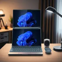 Lenovo Yoga Book 9i Gen 10 14 Intel Procesador Intel Core Ultra 7 255H núcleos E de hasta 4,40 GHz núcleos P de hasta 5,10 GHz, Windows 11 Home 64, 512 GB SSD M.2 2242 PCIe Gen4 TLC - 83KJCTO1WWES1