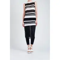 Anne Fontaine Jameta Black/white Talla: 38 | Mini Vestidos Outlet | Mujer | Negro