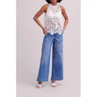 Anne Fontaine Gravure White Talla: 44 | Blusas Outlet | Mujer | Blanco