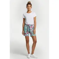 DIDI Travel Bermuda Urban In Granite Green With Floral Medley Pri Talla: 34 | Pantalones Cortos Outlet | Mujer | Verde