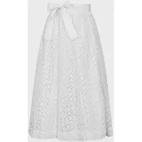 Anne Fontaine Luken White Talla: L | Faldas Midi Outlet | Mujer | Blanco
