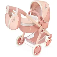 Decuevas Cochecito De Muñecas Plegable Tulipe 3x1 Con Bolso Hasta 48 Cm