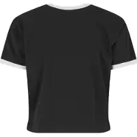 Urban Classics Camiseta negro / blanco