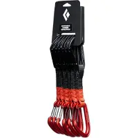 Black Diamond - Hotforge Hybrid Quickpack 12 - Cinta exprés size 12 cm, negro