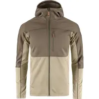 Fjällräven - Ropa de senderismo - Abisko Trail Fleece M Fossil Suede Brown - Talla XL - Beige