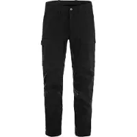 Fjällräven - Abisko Hybrid Trail Trousers Zip-Off - Pantalones de trekking size 56, negro