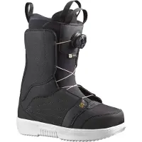 Salomon Snowboard - Botas de snowboard mujer - Pearl Boa Black/White/Gold para Mujer - Talla 37 - Negro