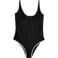 Next Traje de baño negro