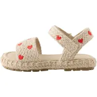 Next Sandalias beige / rojo sangre