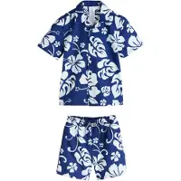 Next Conjunto navy / blanco