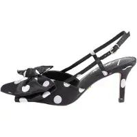 Lipsy Zapatos destalonado negro / blanco